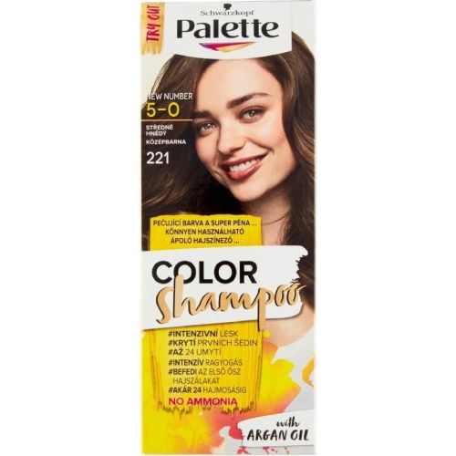 Palette Color Shampoo 221/5-0 stedn hnd