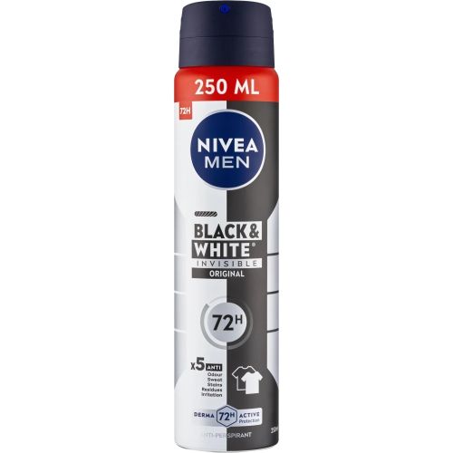 Nivea Men antiperspirant Black &amp; White Invisible Original 250 ml