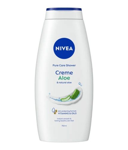 Nivea sprchov gel Creme Aloe 750 ml