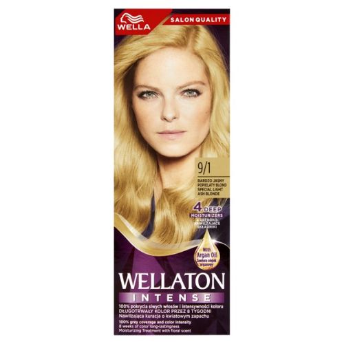 Wella Wellaton Intense barva na vlasy 9/1 Speciln svtl popelav blond