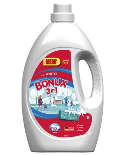 Bonux prac gel 3v1 Polar Ice Fresh 65PD 3,575l