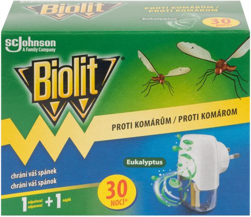 Biolit elektrick odpaova proti komrm 30 noc 21ml Eukalyptus