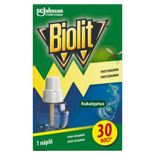 Biolit npl do elektrickho odpaovae proti komrm 30 noc 21ml Eukalyptus