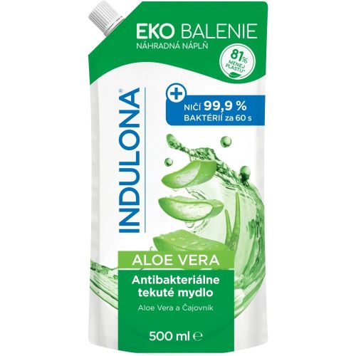 Indulona antibakteriln tekut mdlo Aloe Vera 500 ml nhradn npl