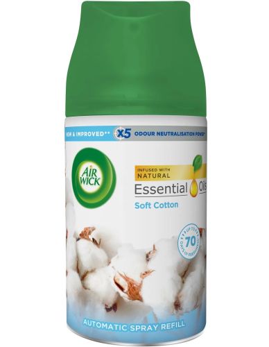 AirWick Freshmatic npl do osvovae vzduchu Jemn bavlna 250 ml