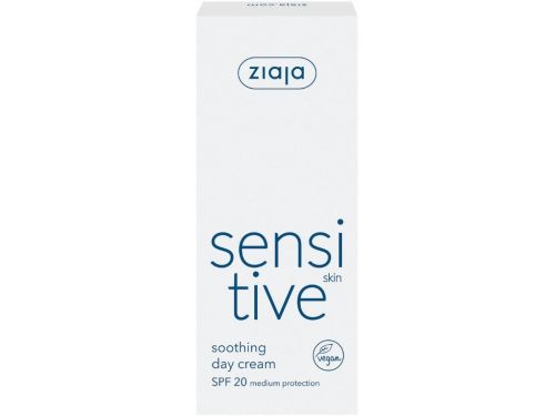 Ziaja denn krm zklidujc, redukujc podrdn SPF20 Sensitive 50 ml