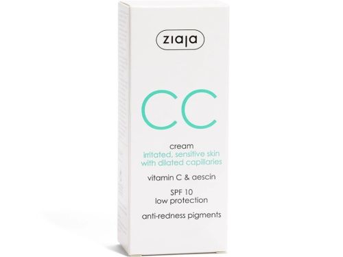 Ziaja CC krm podrdn, citliv ple s rozenmi ilkami SPF10 50ml