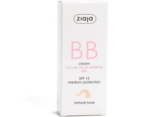 Ziaja BB krm normln, such, citliv ple-tn pirozen SPF15 50ml