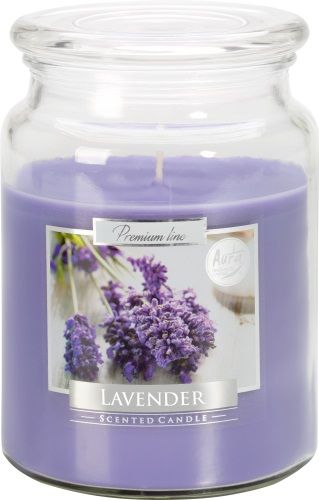 Bispol vonn svka ve skle s vkem Lavender 500g