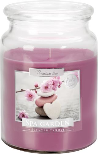 Bispol vonn svka ve skle s vkem Spa Garden 500g