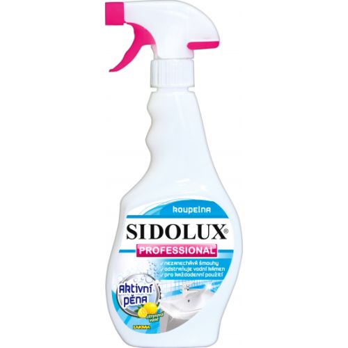 Sidolux Professional koupelny isti s aktivn pnou 500ml citrus