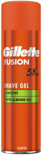 Gillette Fusion5 Sensitive gel na holen 200 ml