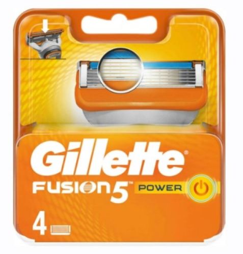 Gillette Fusion5 Power nhradn hlavice 4 ks