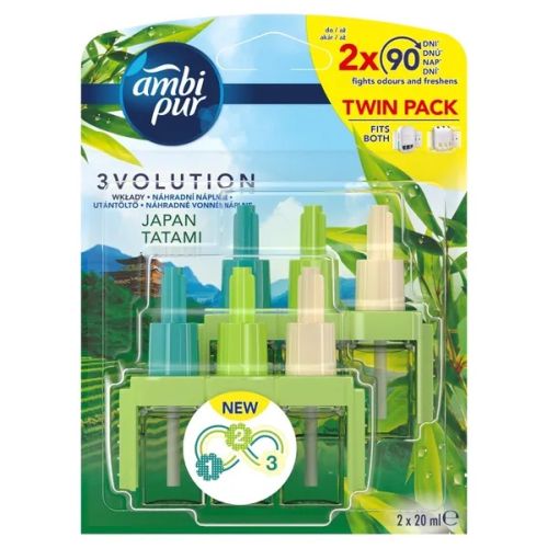 Ambi Pur 3Volution npl do elektrickho osvovae vzduchu Japan Tatami 2x20ml