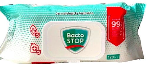 BactoSTOP dezinfekn vlhen ubrousky 120ks