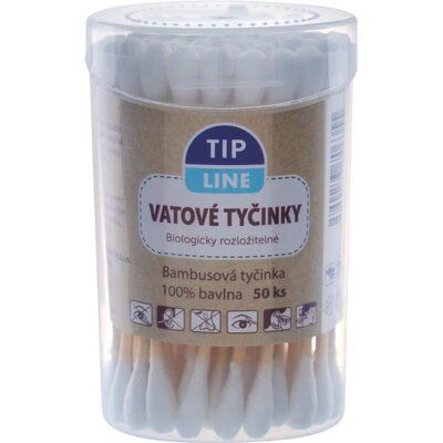 Tip Line vatov tyinky bambus 50ks