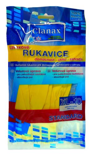 Clanax latexov rukavice Standard XL-10