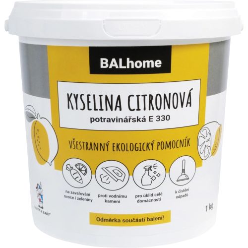 BALhome kyselina citronov potravinsk 1 kg