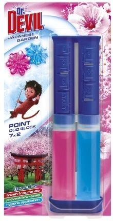 Dr. Devil WC Point duo blok Japanese Garden 65 ml