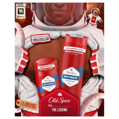 Old Spice drkov kazeta WhiteWater SG+deostick