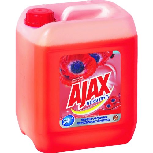 Ajax Floral Fiesta Red Flowers univerzln istc prostedek  5 l