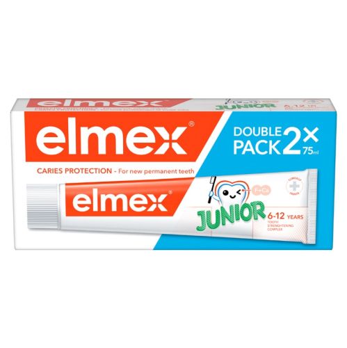 Elmex zubn pasta Junior 6-12 let 2x75 ml