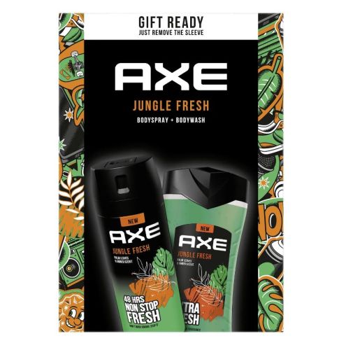 Axe drkov kazeta Jungle Fresh SG+deospray