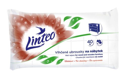 Linteo vlhen ubrousky na nbytek 40 ks