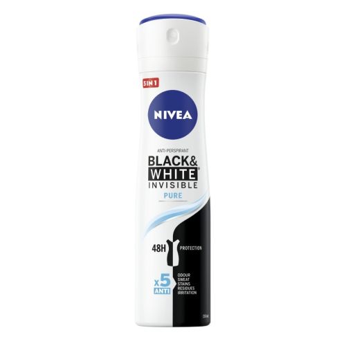 Nivea antiperspirant Black &amp; White Invisible Pure 150 ml