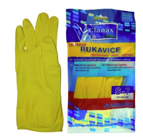 Clanax latexov rukavice Standard S-7